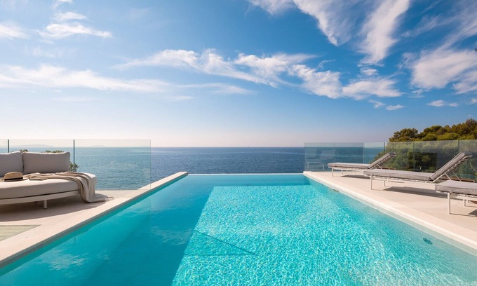 Primosten Burnji Villa | Amazing Seafront Croatian Villa | 5 Bedrooms | Villa Primosten Pearl | Phenomenal Sea Views & Private Infinity Pool