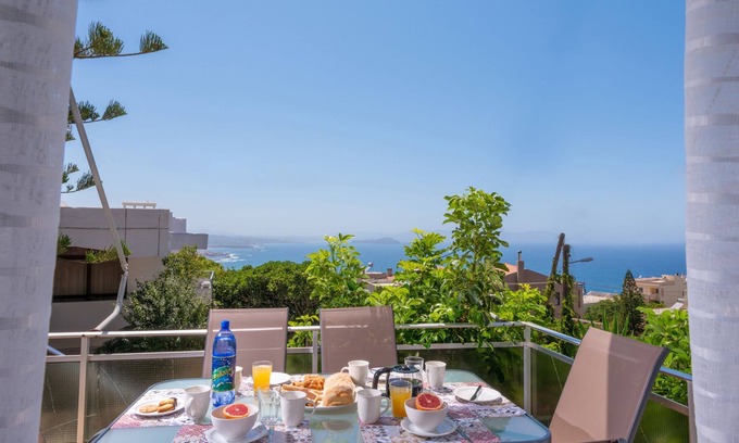 Chania Apartamento | Amazing Sunset View Apt 700mt From Sea