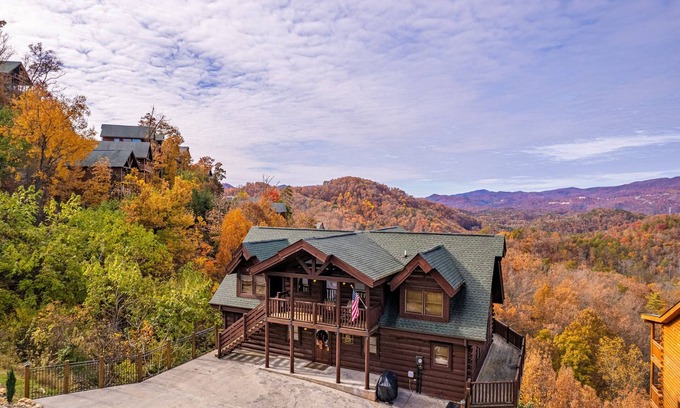 Pigeon Forge Cabina | Si está planeando una escapada, debe incluir Picture Perfect en sus planes. Esta cabaña es perfecta!