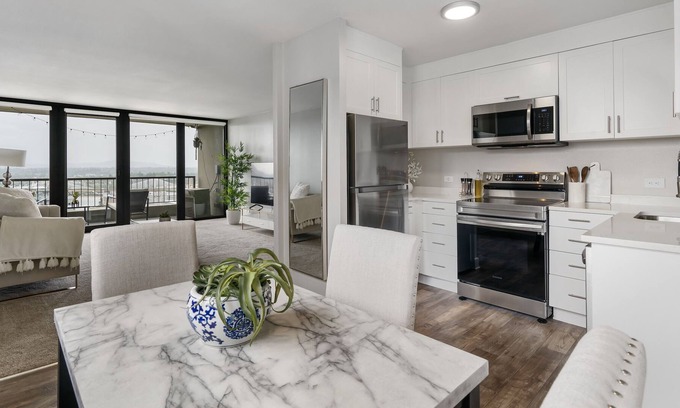 Downtown Portland Apartamento | Amazing View High rise Condo in the heart of Downtown Portland with balcony