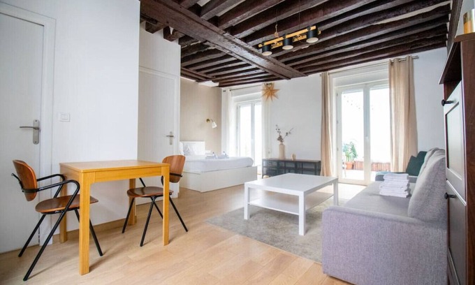 Saint-Merri Apartamento | AmazingStudio#4pers#terrasse#Marais