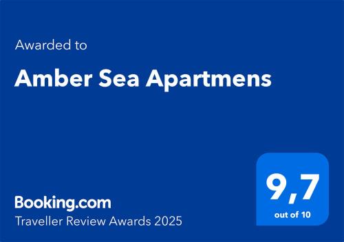 Sianozety Apartamento | Amber Sea Apartmens