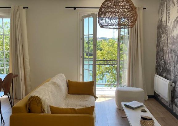 Thomery Apartamento | Ambiance Seine, Appartement lumineux en bordure de Seine - Chouette
