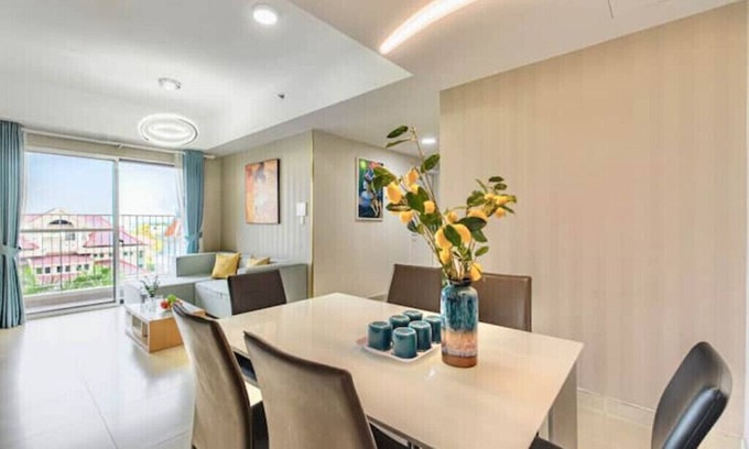 An Phu Apartamento | AmbiHOME 3Br 2WC Masteri Thao Dien T4 city & villa view