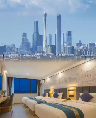 Liwan Apartamento | Amemouillage Inn - Guangzhou Railway Station Xicun Metro Station