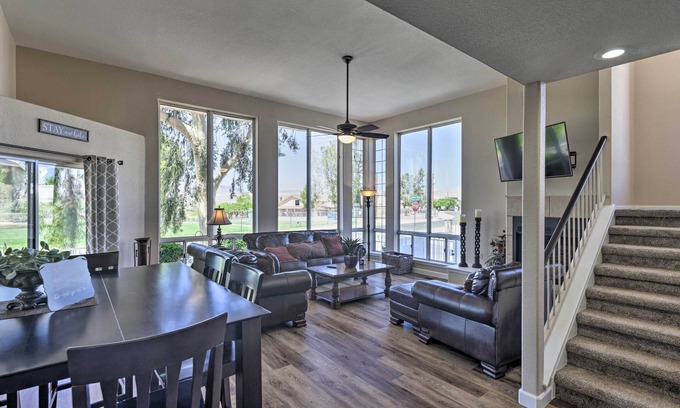 Bullhead City Casa | Amenity-Packed Home w/ Hot Tub & River Views!