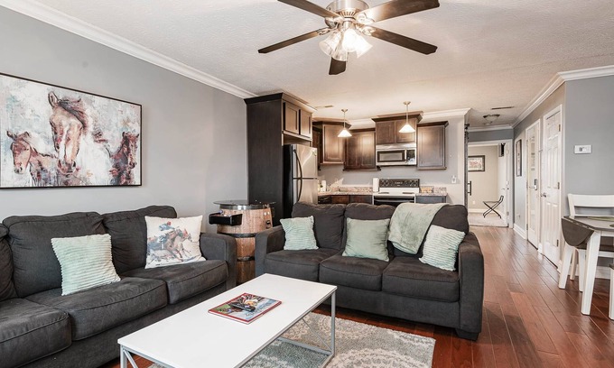 Jeffersonville Apartamento | American Pharoah Twin Spires Suite