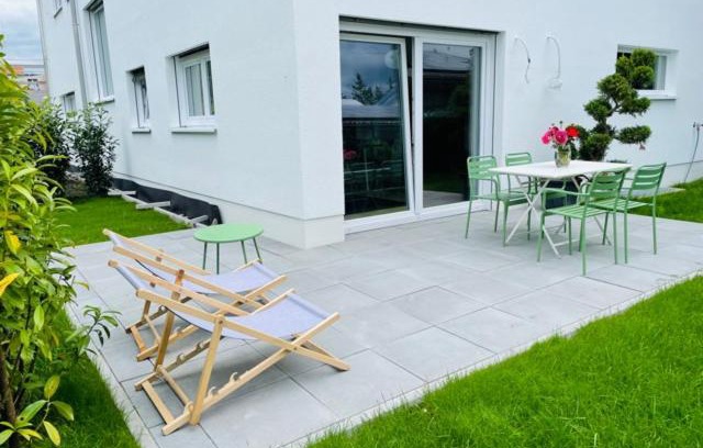 Diessen am Ammersee Apartamento | Ammersee Haus in Haus,wunderschöne Designerferienwohung mit Garten