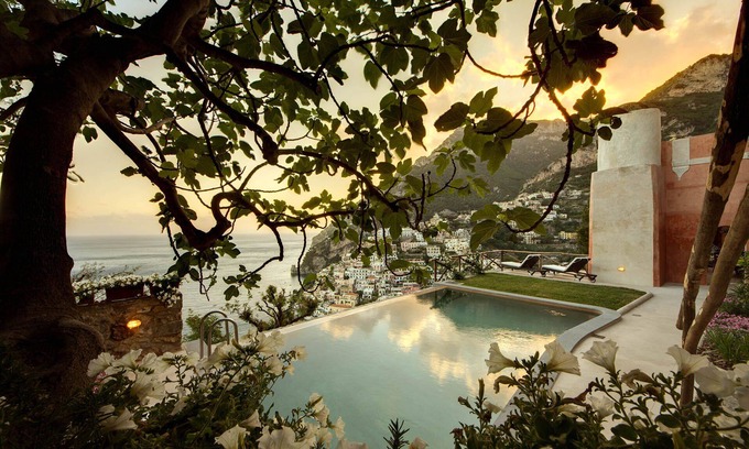 Positano City Centre Villa | Villa de lujo con piscina, vistas al mar, chef, ideal para bodas
