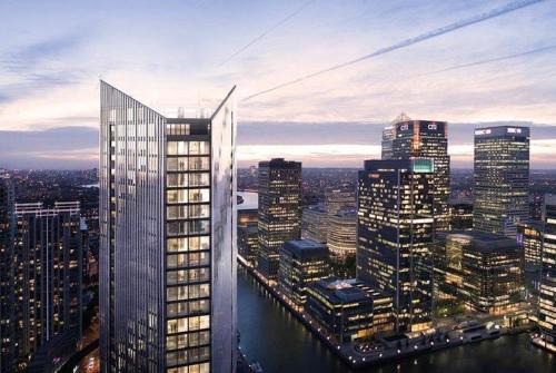 Canary Wharf Apartamento | Amory Tower - High Rise Pinnacle
