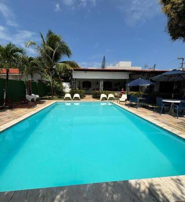Pontal de Serrambi Casa | Ampla casa de 3 quartos com piscina