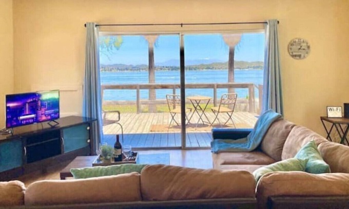 Lake Elsinore Casa | An Original Lake House, with a Private Beach!