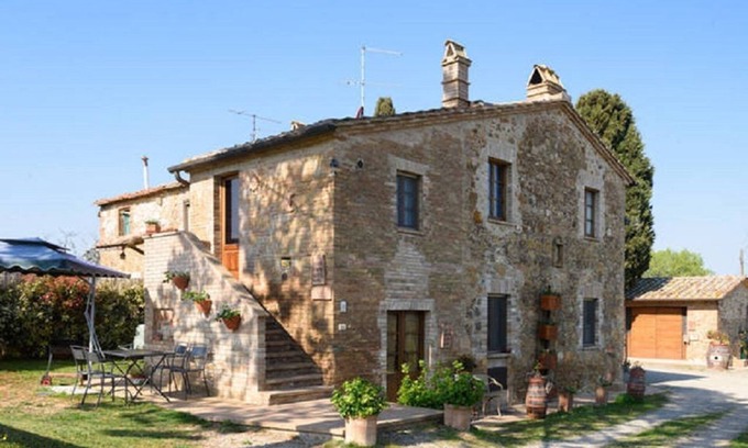 San Quirico d'Orcia Casa | Antigua granja la Martinella Depandance apartment