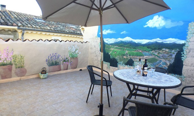 Assignan Casa | Auténticamente Restaurada romana antigua Casa de Pueblo
