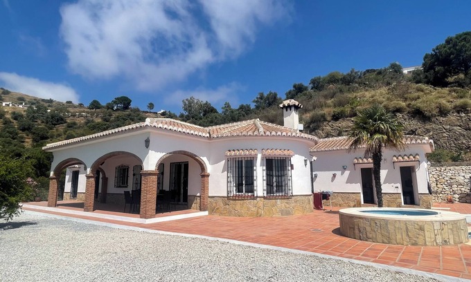 Cómpeta Villa | Andalusian detached villa with pool, sea & mountain views, and stunning sunsets