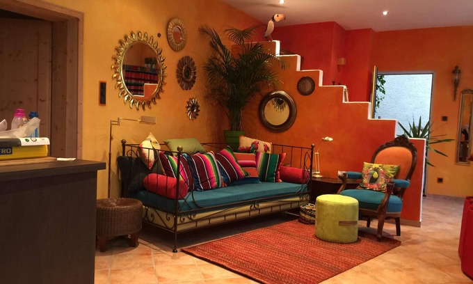 Velsstraße Apartamento | ANDERS vive en Bochum: el apartamento de vacaciones para dos, lleno de color y luz
