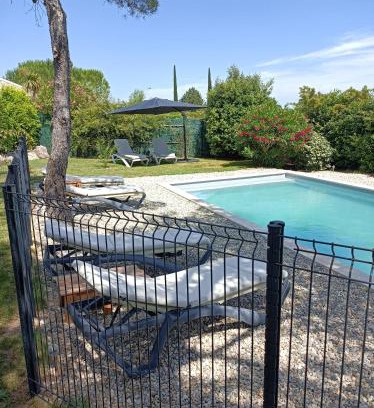 Massillargues-Attuech Casa | Anduze Gîte Les Bambous au "Petit Clos des Cigales"