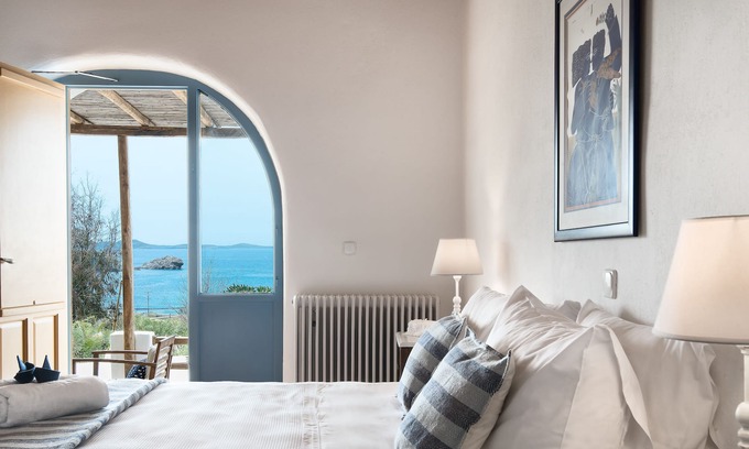 Houlakia Apartamento | Anerousses Mykonian Casas tradicionales