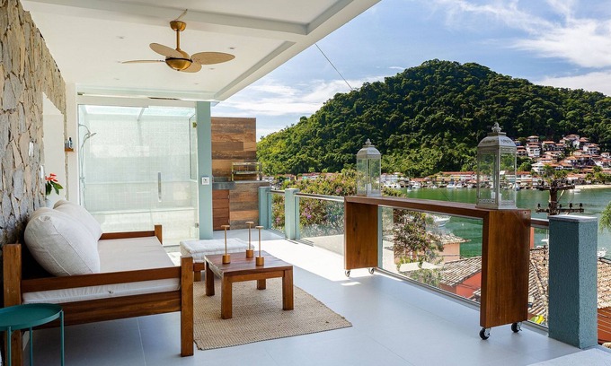 Itanema Villa | Ang018 - Magnífica casa con piscina y vista al mar en Angra