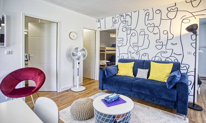 Angouleme Apartamento | Angoulême Quiet and Well-Equipped Apartment