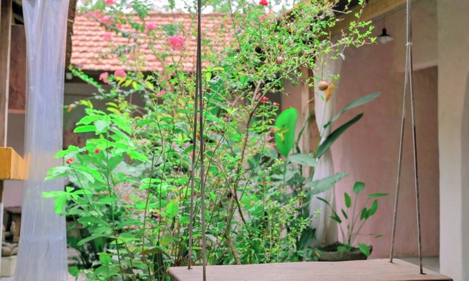 Hue Casa | Anhien Hue homestay - A dreamy pink house nestled within a natural garden