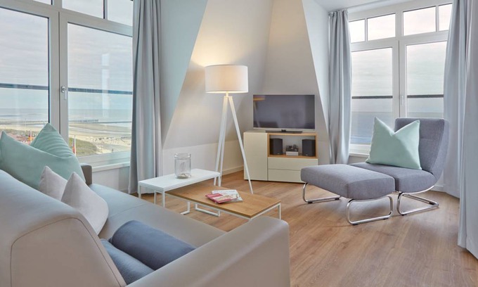 Wangerooge Apartamento | Anna Düne 3-44 - bester Meerblick im Aparthotel Anna Düne