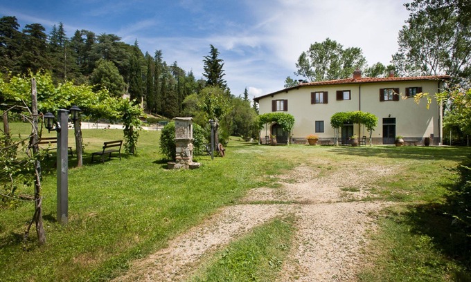Terranuova Bracciolini Casa | Casa de vacaciones en Cicogna con 2 habitaciones, capacidad 4