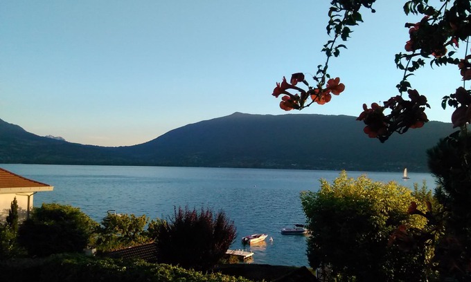 Veyrier-du-Lac Apartamento | Annecy adosado frente al lago acceso pontón