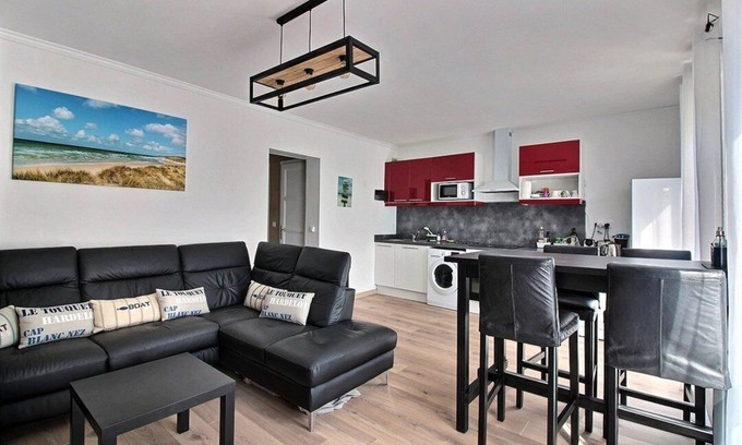 Hardelot-Plage Apartamento | Annonce Professionnelle. Appartement 2 Chambres, à 100m de la Plage, Pour 4 Personnes