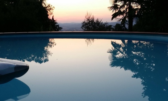 Terni Villa | Villa terremoto en Umbría verde.