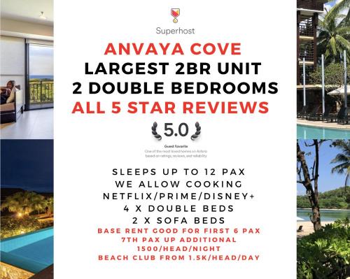 Morong Apartamento | Anvaya Cove Short Term Rental Condos
