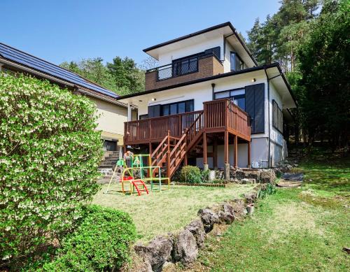 Azagawa Casa | AOKI 富士河口湖眺望 BBQ送迎ok 貸切大型別荘
