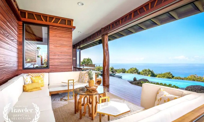 Honalo Villa | Aolani House & Cottage Villa Ocean Views Plazas 12