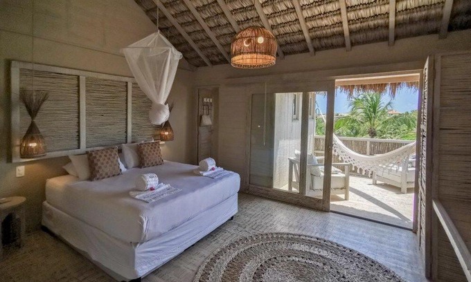 Icarai de Amontada Apartamento | Apê Bossa Nova, aconchego e charme!