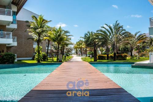 Porto das Dunas Apartamento | Apê na Areia 3Qtos para Famílias Grandes! Pertinho do Beach Park, acesso direto para a praia e Lazer Completo
