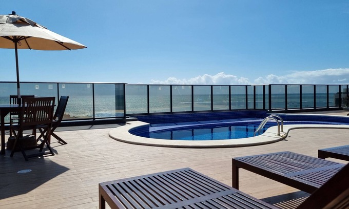 Jatiuca Apartamento | Apê Vista Mar, Piscina & Academia P811