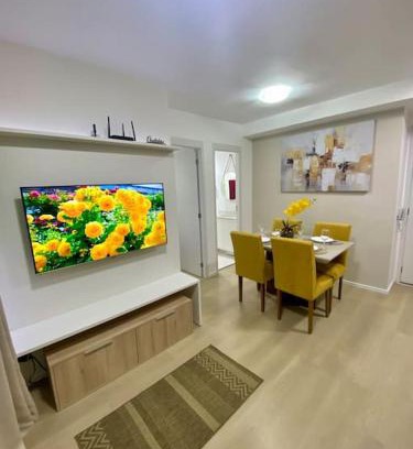 Jardim Aeroporto Apartamento | Ap 4 pessoas Aeroporto Congonhas com Ar condicionado