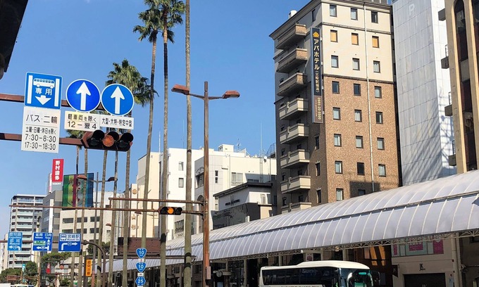 Miyazaki Hotel | APA Hotel Miyazaki Eki Tachibanadori