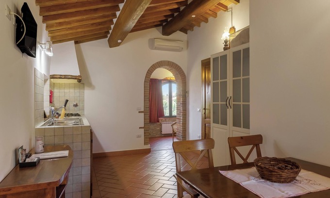 Mercatale Val di Pesa Apartamento | Apartamento 'Gallo Flat' con vistas a la montaña, Wi-Fi y aire acondicionado