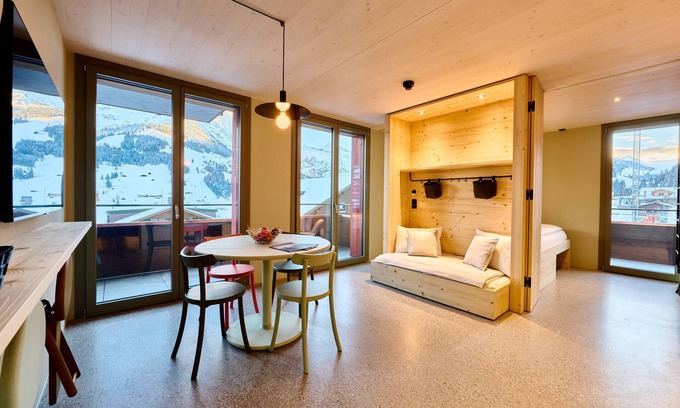 Adelboden Apartamento | Apart Hotel Adelboden am Dorfplatz