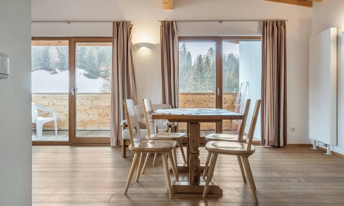 Castelrotto Apartamento | Apartamento "Sabina Birke" en la Reserva Natural directamente en el Alpe di Siusi