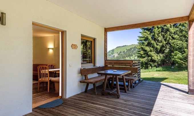 Castelrotto Apartamento | Apartamento "Ferienparadies Sabina Piz" en la Reserva Natural directamente en el Alpe di Siusi