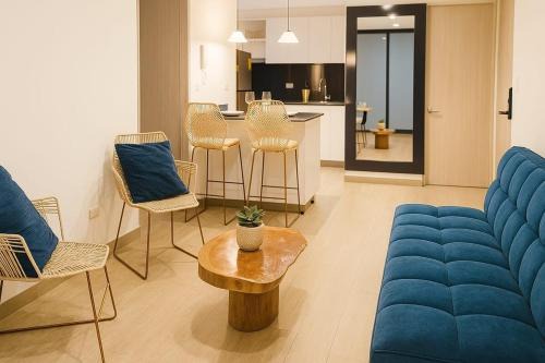 Ibague Apartamento | Apartaestudio cerca centros comerciales -Refugio romantico