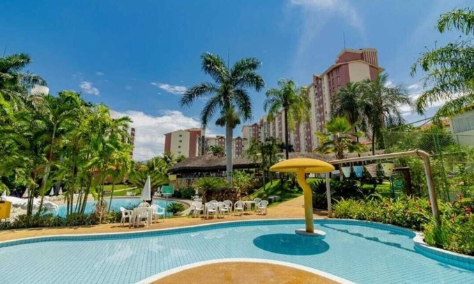 Vila Moraes Apartamento | Apartamento com Requinte e Conforto no Hotel Hotsprings, com Banheira Privativa