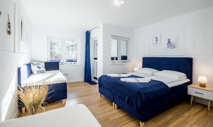 Poddabie Apartamento | APARTAMENT 17B BLUE MARINE Poddąbie Basen Odkryty Brodziki Plac Zabaw