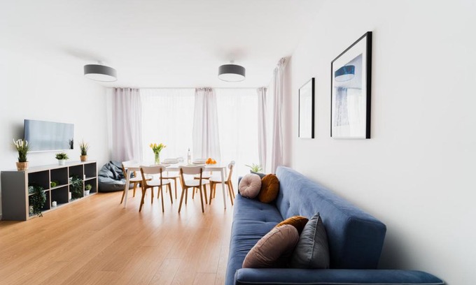 Fabryczna Apartamento | Apartament Hallera - 70m - 3 Pokoje - Winda - Garaż - Nowe Osiedle