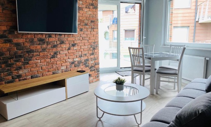 Puck Apartamento | Apartament Laura z widokiem na morze- Puck