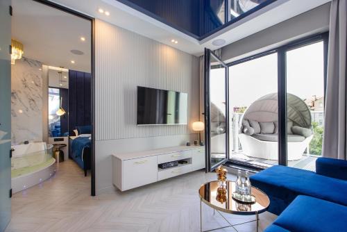 Elk Apartamento | Apartament LUNA z jacuzzi Premium na Mazurach