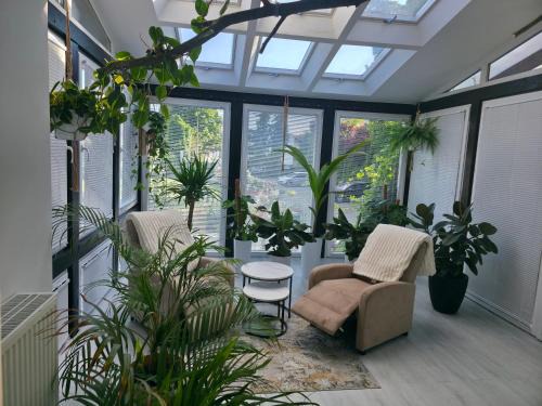 Brodnica Apartamento | Apartament PREMIUM z ruską banią, kominkiem i oranżerią w centrum