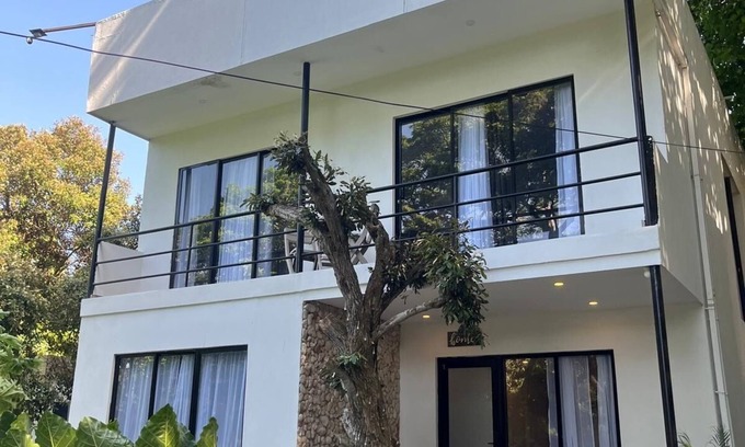 Tierra Bomba Island Apartamento | Apartamento 1 con vistas al jardín tropical y lago a 2 minutos de la playa